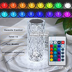 16 Color RGB Crystal Touch lamp