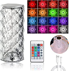 16 Color RGB  Crystal Touch lamp