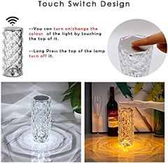 16 Color RGB  Crystal Touch lamp