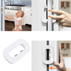 Double Button Refrigerator Door Lock – Easy & Secure