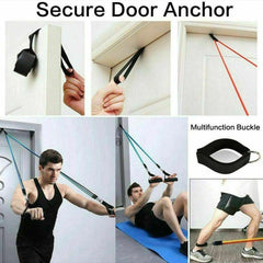 11-in-1 Portable Resistance Bands Set - Full Body Workout Kit